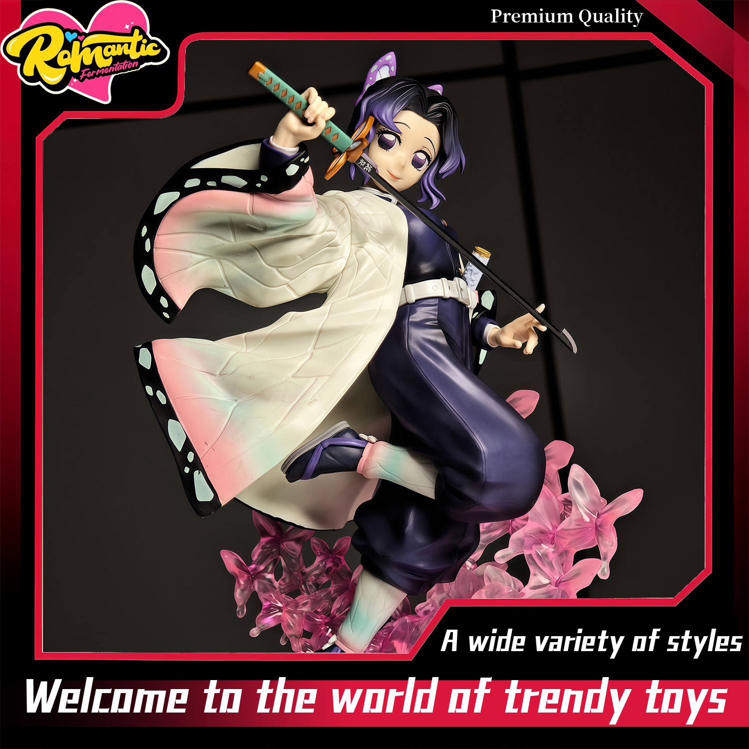 Popular Anime Merchandise - Figurina modello GK di Shinobu Kocho,