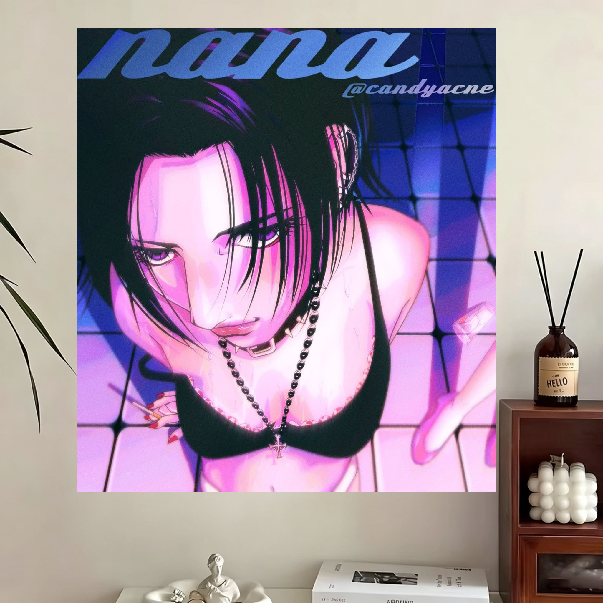 Anime Merchandise In Japanese - VIKAMA NANA Komatsu Nana Tapestry, Grande