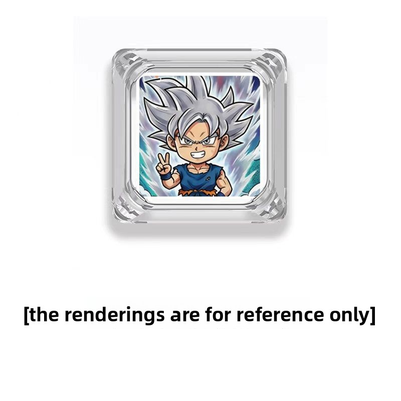 Keycaps Dragon Ball Super Saiy - Anime Merchandise Wholesale recensione e prezzo
