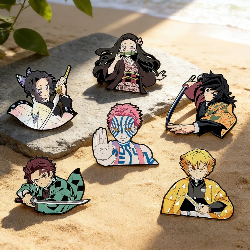 6 Pezzi Spille Cartoon Demon S - Anime Merchandise Bag recensione e prezzo